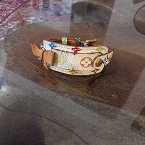 Louis Vuitton Multicolor Monogram Leather Bracelet